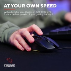 Trust GXT 109 FELOX Black Cable - Premium Gaming Performance & Durability